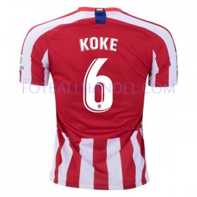 Herre Fotballdrakter Atlético Madrid KOKE 6 Hjemme 2019-20 Kortermet